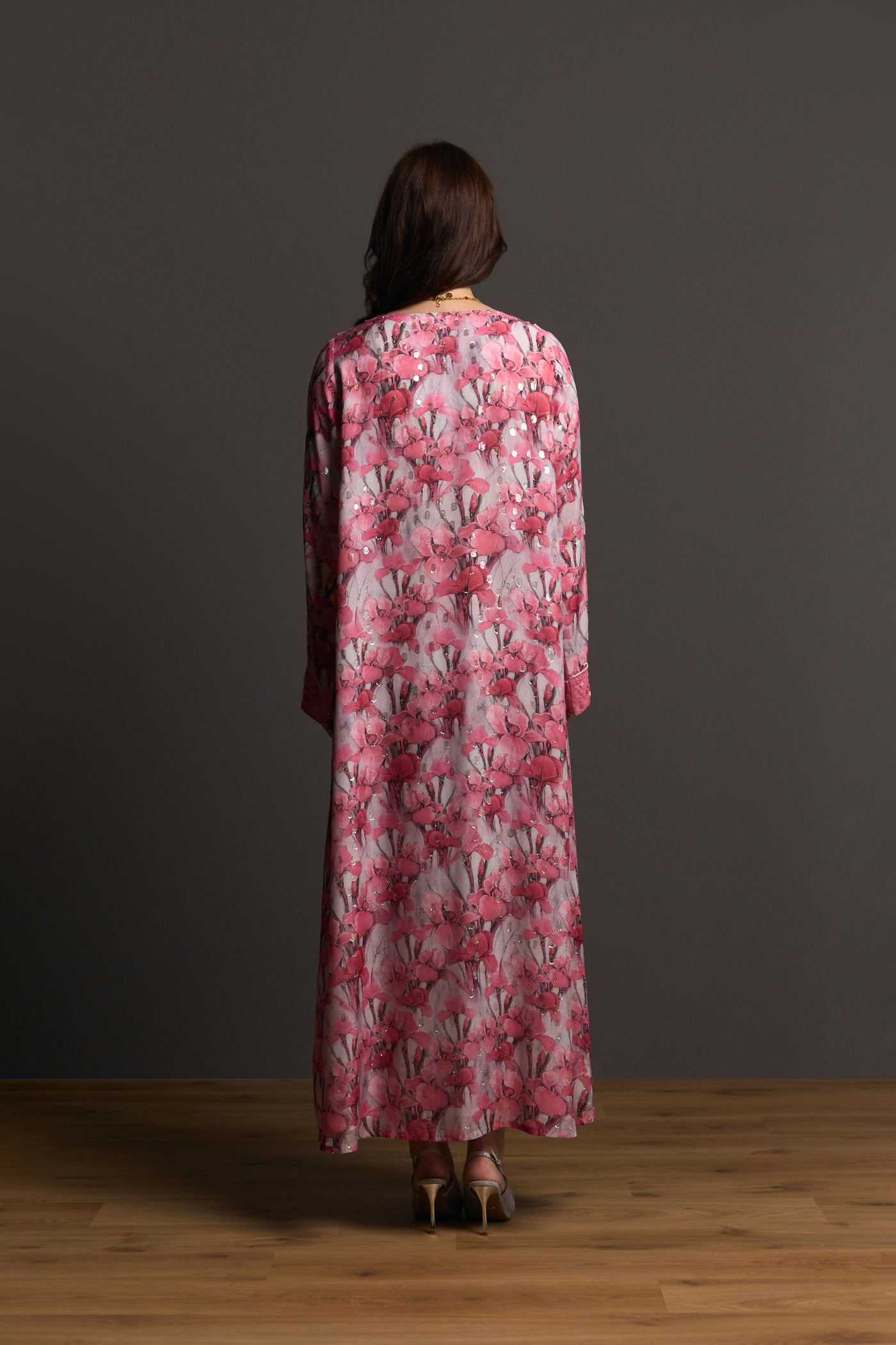 Pink Ember kaftan