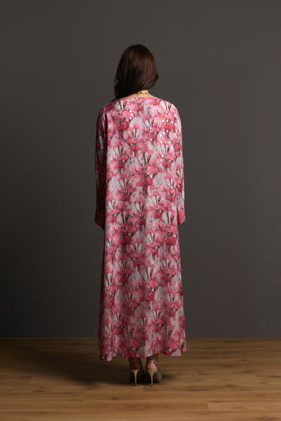 Pink Ember kaftan