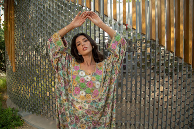 Floral Oversize Kaftan By Dulce couture