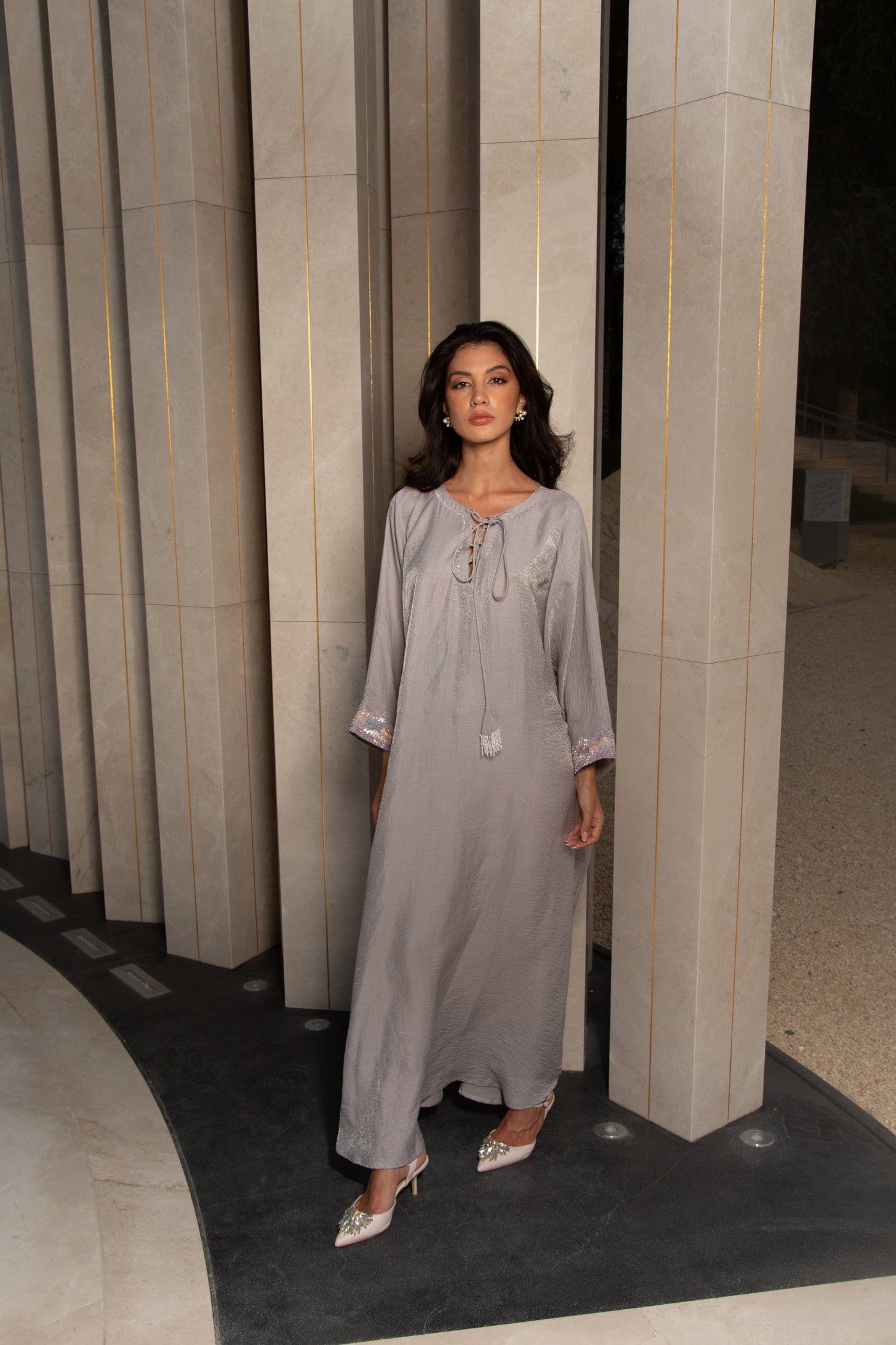 Oversize Threads Kaftan  style